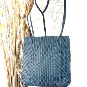 Nine West Nylon Woven Shoulder Bag